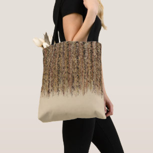 Bolso De Tela Estampa Glam Abstracta Safari Exótico Moderno