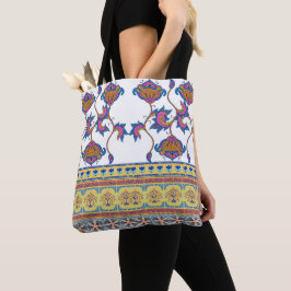 Bolso De Tela Estampa Indiana
