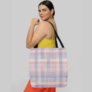 Bolso De Tela estampado de arcilla de color pastel