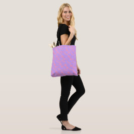 Bolso De Tela Estampado de cereza Patrón de cereza Rosa Estampad