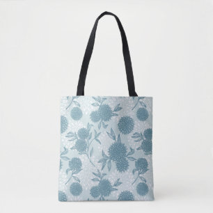 Bolso De Tela Estampado de flores retro 2 2