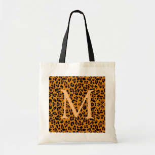 Bolso De Tela Estampado leopardo