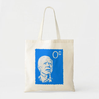 Bolso De Tela Estampilla de posta de Biden 0 centavos #USAPatrio