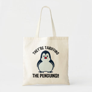 Bolso De Tela ¡¡Están Arandiando A Los Pingüinos!!