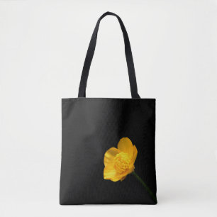 Bolso De Tela Estancia de flor de mariposa