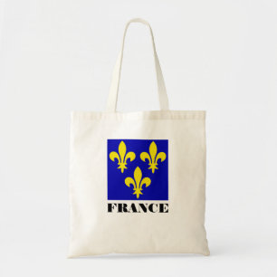 Bolso De Tela Estandarte Real Francés Medieval Fidelidad Heráldi