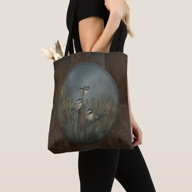 Bolso De Tela Estanque de carbonero (Detalle)