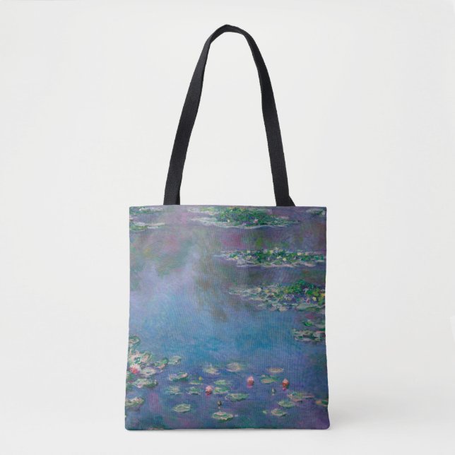 Bolso De Tela Estanque lirio, Monet (Anverso)