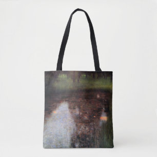 Bolso De Tela Estanque tranquilo en los terrenos del castillo Ka