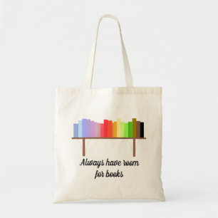 Bolso De Tela Estante de lectura colorido