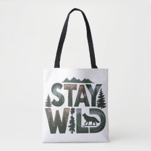 Bolso De Tela Estar salvaje - Diseño inspirado en la naturaleza