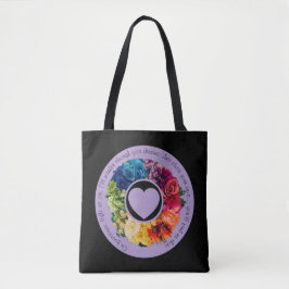 Bolso De Tela Estaré allí Tote