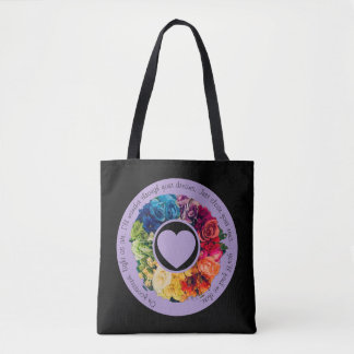 Bolso De Tela Estaré allí Tote