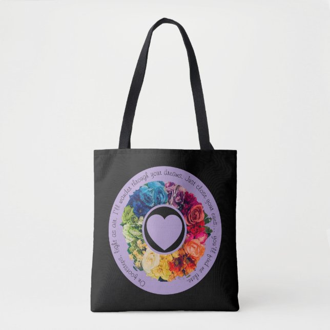Bolso De Tela Estaré allí Tote (Anverso)