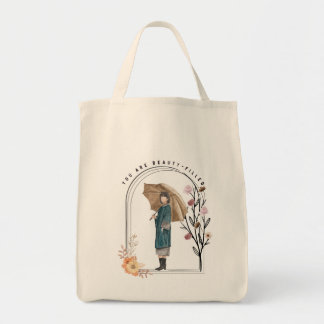 Bolso De Tela Estás Lleno De Belleza