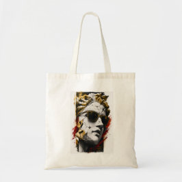 Bolso De Tela Estatua Cool con Gafas de Sol – Sabiduría Antigua 