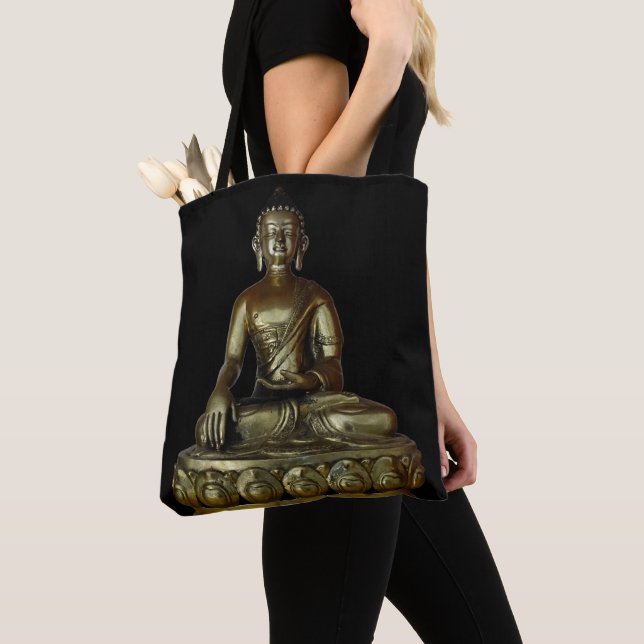 Bolso De Tela Estatua de Buda (Detalle)