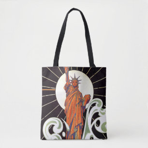 Bolso De Tela Estatua de la libertad