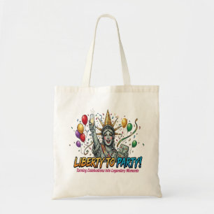 Bolso De Tela Estatua de la Libertad para celebrar con diversión