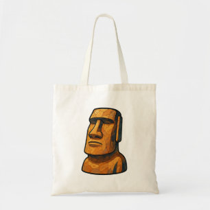 Bolso De Tela Estatua de Maoi Stoic