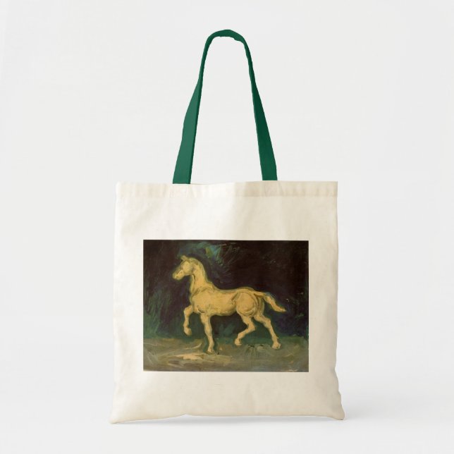Bolso De Tela Estatua de yeso de un caballo por Vincent van Gogh (Frente)