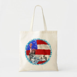 Bolso De Tela Estatua Libertad