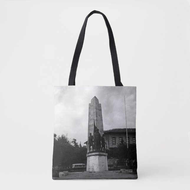 Bolso De Tela Estatua vintage de Estambul Barberousse (Anverso)