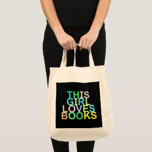 BOLSO DE TELA ESTE CHICA AMA LOS LIBROS