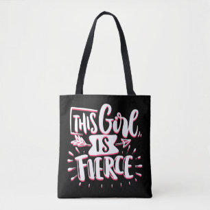 Bolso De Tela Este Chica Es Un Feroz Empoderamiento Chica