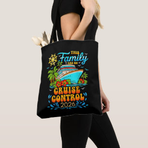 Bolso De Tela Este crucero familiar no tiene control vacaciones