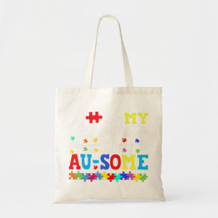 Bolso De Tela Este diseño de conciencia del autismo es impresion