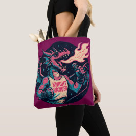 Bolso De Tela Este dragón se derrama fuego