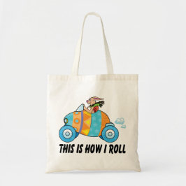 Bolso De Tela Éste es cómo ruedo el conejito de pascua