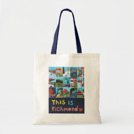 Bolso De Tela Este es el Tote Richmond (Diseño Poster)