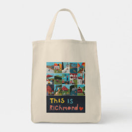 Bolso De Tela Este es el Tote Richmond (Diseño Poster)