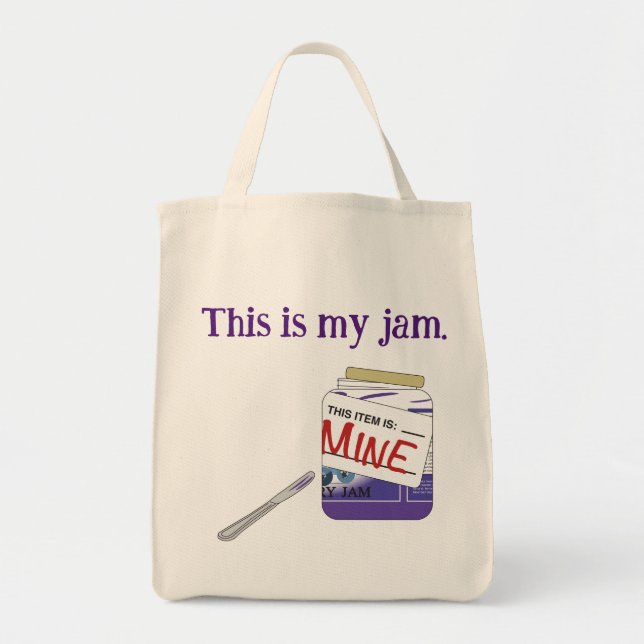 Bolso De Tela Este es mi atasco (Frente)