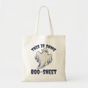 Bolso De Tela Este es un fantasma con hojas de boo
