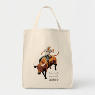 Bolso De Tela Este no es mi primer RODEO : Bull rider