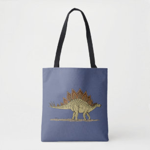 Bolso De Tela Estegosaurio de Dinosaurio Jurásico