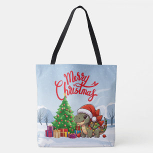 Bolso De Tela Estegosauro de Navidades infantiles curas/extravag