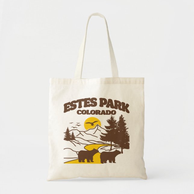Bolso De Tela Estes Park, Colorado (Frente)
