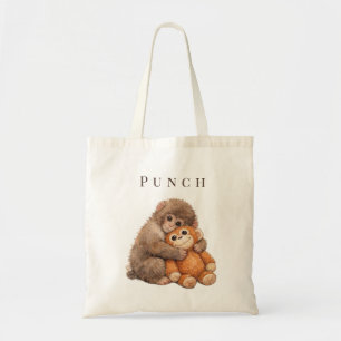 Bolso De Tela Estética de mono