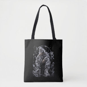 Bolso De Tela Estética de Streetwear Diamante Mentalidad de Rey