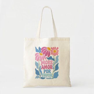 Bolso De Tela Estética floral retro groovy