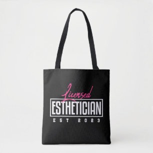 Bolso De Tela Esteticista bajo licencia EST 2023