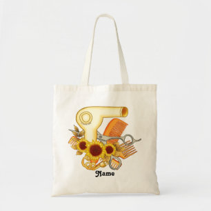 Bolso De Tela Esteticista de girasoles