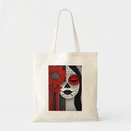 Bolso De Tela Estilizada La Catrina