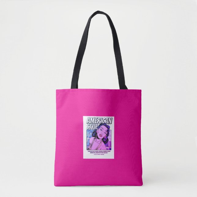 Bolso De Tela Estilo americano (Anverso)