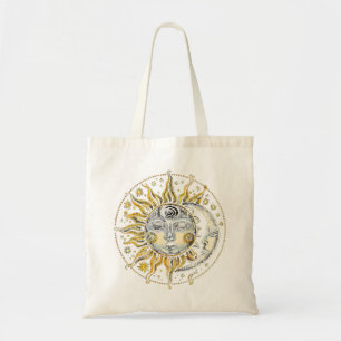 Bolso De Tela Estilo clásico Astrología de la Divinización Sun&M