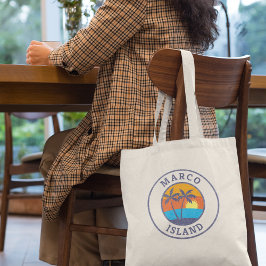 Bolso De Tela Estilo clásico desvanecido de Marco Island, Florid